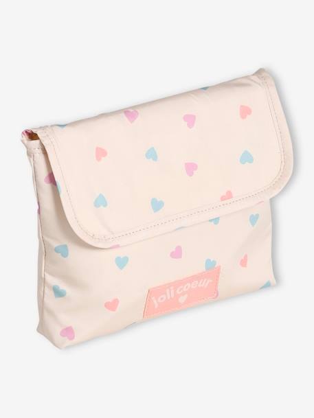 Fille-Accessoires-Sac à goûter pochette "joli coeur" fille