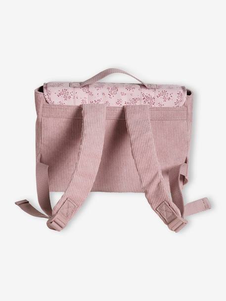 Cartable maternelle 'mix flowers' fille rose poudré 2 - vertbaudet enfant 