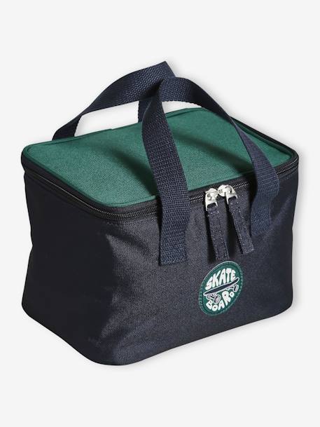 Sac à goûter colorbloc garçon vert 1 - vertbaudet enfant 