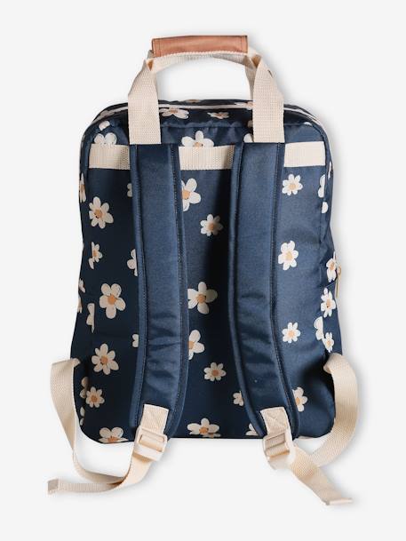 Sac à dos marguerites fille marine 6 - vertbaudet enfant 