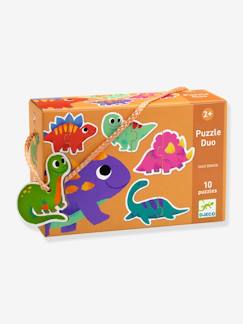 Jouet-Jeux éducatifs-Puzzles-Puzzle Dinos duo - DJECO