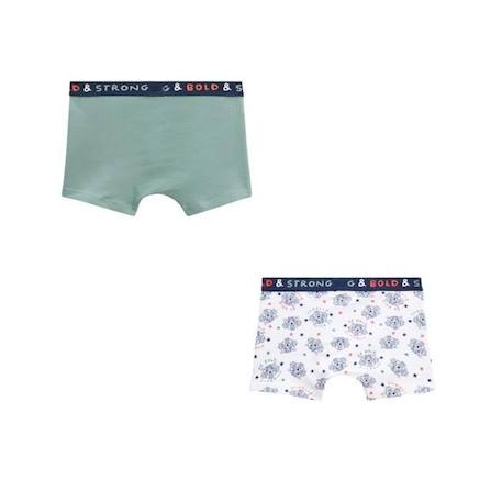 Garçon-Sous-vêtement-Slip, Boxer-Lot de 2 boxers garçon Touram