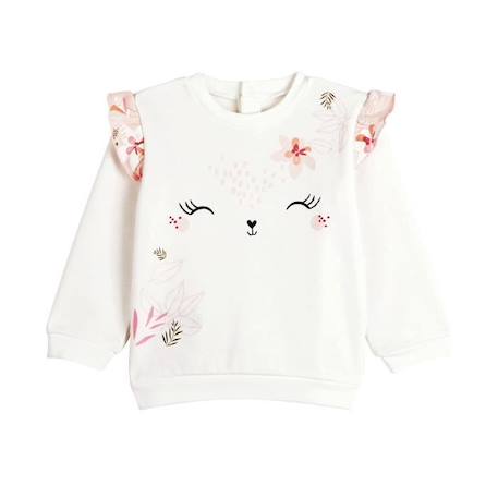 Sweat bébé fille en molleton Kalaoupe  - vertbaudet enfant