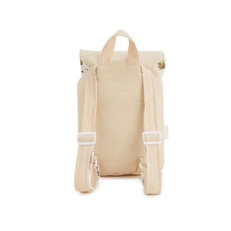 Sac à dos enfant en gaze de coton Mini Panda BEIGE 2 - vertbaudet enfant 