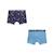 Lot de 2 boxers garçon Spatial BLEU 1 - vertbaudet enfant 