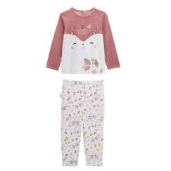 Bébé-Pyjama, surpyjama-Pyjama bébé 2 pièces en velours Elena