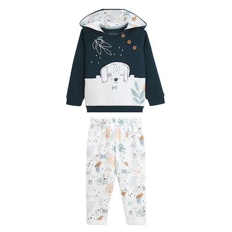 Ensemble en molleton sweat et pantalon bébé garçon Scotty  - vertbaudet enfant