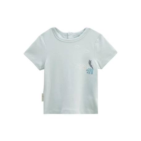 Lot de 2 t-shirts bébé manches courtes Kimi BLANC 2 - vertbaudet enfant 