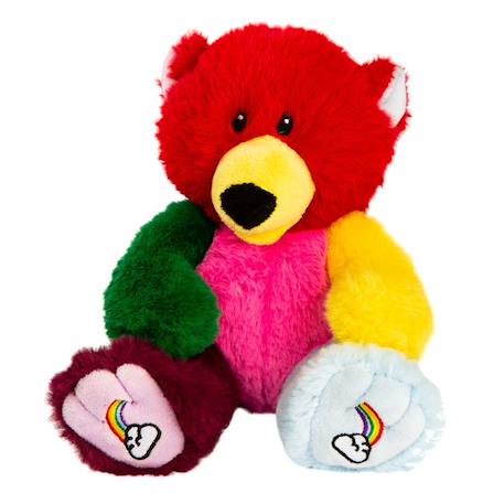 Peluche des émotions Ours Espoir - Mini MULTICOLORE 1 - vertbaudet enfant 