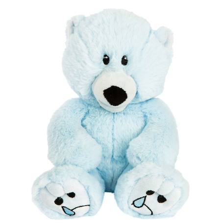 Peluche des émotions Ours  Triste - Mini BLEU 1 - vertbaudet enfant 