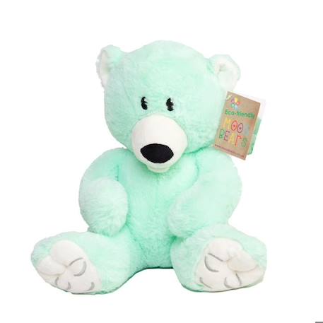 Peluche des émotions Ours Calme - Grand VERT 1 - vertbaudet enfant 