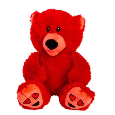 Peluche des émotions Ours Amour - Mini ROUGE 1 - vertbaudet enfant 