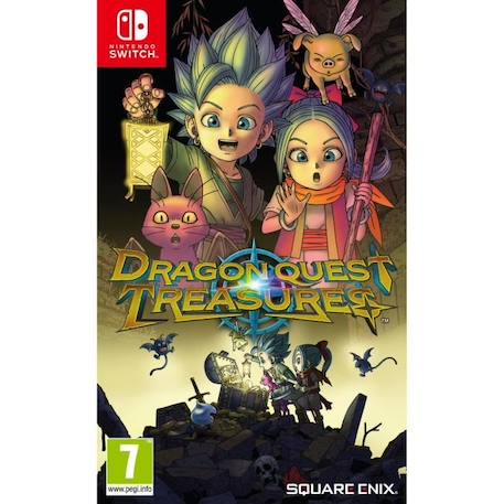 Dragon Quest Treasures Jeu Switch BLANC 1 - vertbaudet enfant 