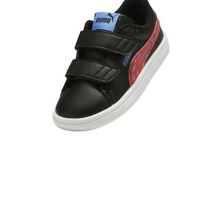 Basket à Scratch Puma Smash - Noir/Rouge/Bleu NOIR 4 - vertbaudet enfant 