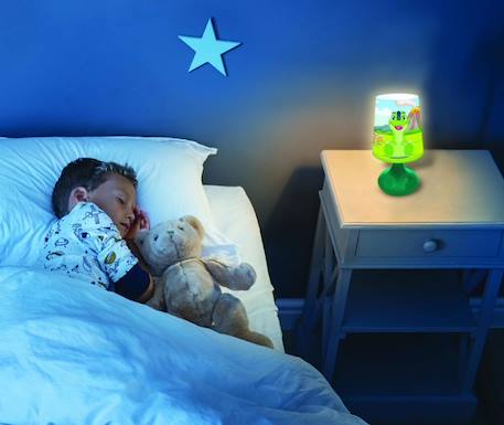 Mini lampe de chevet veilleuse sans fil Super Dinosaure MULTICOLORE 4 - vertbaudet enfant 