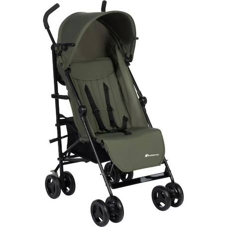 BEBECONFORT RAINBOW Poussette Canne 2ème âge, légère, pliage facile, multipositions, 6 mois à 4 ans, jusqu'à 22 kg Mineral Green VERT 3 - vertbaudet enfant 