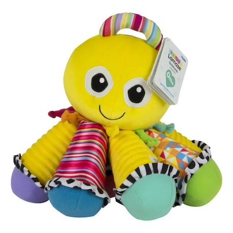 Jouet musical - TOMY/LAMAZE - La Pieuvre Musicale - Pour bébé - Multicolore - Fonctionne avec piles JAUNE 3 - vertbaudet enfant 