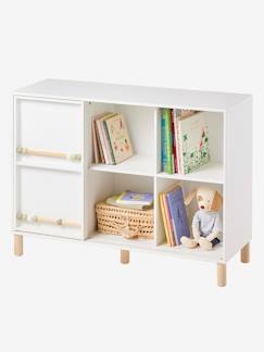 Chambre et rangement-Rangement-Bibliothèque, étagère-Meuble de rangement 6 cases avec boulier