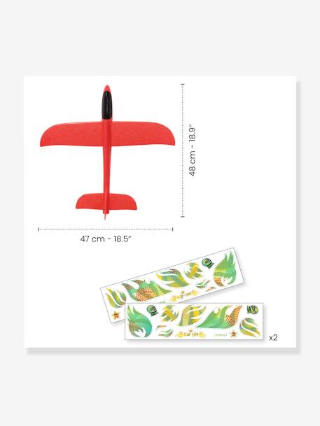 Planeur fire plane - DJECO multicolore 3 - vertbaudet enfant 