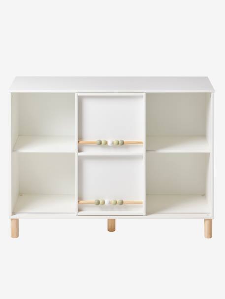 Meuble de rangement 6 cases LIGNE BOULIER blanc 4 - vertbaudet enfant 