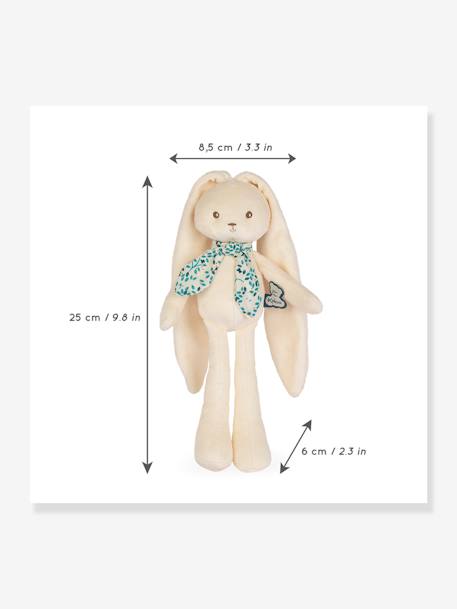 Pantin lapin - KALOO beige+blanc+orange 8 - vertbaudet enfant 