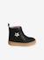 Bottines zippées cuir bébé noir 2 - vertbaudet enfant 