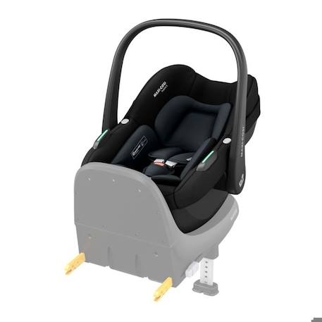 MAXI-COSI Pebble S, de la naissance à 15 mois, i-Size, Confortable, Tonal Black NOIR 2 - vertbaudet enfant 