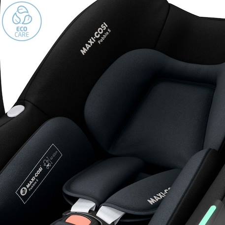 MAXI-COSI Pebble S, de la naissance à 15 mois, i-Size, Confortable, Tonal Black NOIR 5 - vertbaudet enfant 