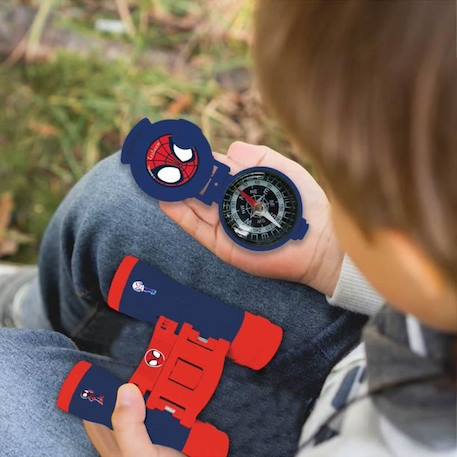 Kit d’aventurier Spidey et ses amis extraordinaires avec talkie-walkie portée 120m. ROUGE 3 - vertbaudet enfant 