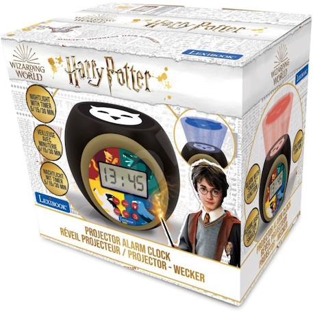 Réveil projecteur Harry Potter avec fonction minuteur NOIR 1 - vertbaudet enfant 