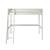 Lit mezzanine en pin blanc 90x200 Edouard BLANC 2 - vertbaudet enfant 