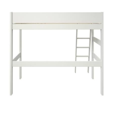 Lit mezzanine en pin blanc 90x190 Colette BLANC 4 - vertbaudet enfant 