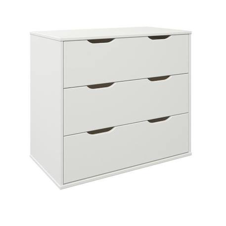 Commode effet bois blanc Colette BLANC 2 - vertbaudet enfant 