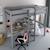 Lit mezzanine avec bureau en pin gris 90x200 Basile GRIS 3 - vertbaudet enfant 