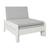 Fauteuil convertible en lit avec coussins en pin blanc 75x190 Basile BLANC 1 - vertbaudet enfant 