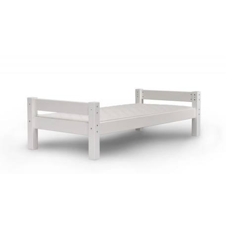 Lit superposé en angle en pin blanc 90x200 Lilja BLANC 3 - vertbaudet enfant 