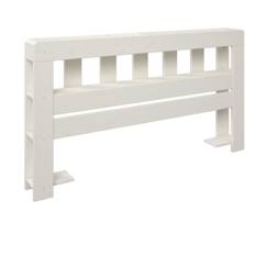 Tête de lit palette en pin blanc 140x200 Siméon  - vertbaudet enfant