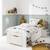 Lit multi-rangements en pin blanc 90x200 Arthur BLANC 1 - vertbaudet enfant 