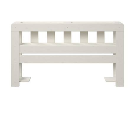 Tête de lit palette en pin blanc 140x200 Siméon BLANC 2 - vertbaudet enfant 