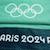 Drap de plage imprimé 100% coton, PARIS 2024 JEUX OLYMPIQUES VAINQUEUR BLEU 3 - vertbaudet enfant 