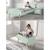 KIDDY Chambre enfant complète style scandinave en bois pin massif et MDF laqué vert menthe - l 90 x L 200 cm VERT 1 - vertbaudet enfant 