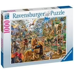 Jouet-Jeux éducatifs-Puzzle 1000 pièces Le musée vivant, Adultes et enfants dès 14 ans, 16996, Ravensburger