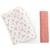 Lot de 3 langes en coton bio* Thaïs ROSE 4 - vertbaudet enfant 