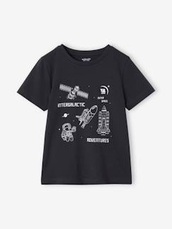 Garçon-T-shirt, polo, sous-pull-T-shirt-T-shirt Basics garçon imprimé devant