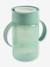 Tasse d'apprentissage 360° BEABA bleu+rose+vert sauge 18 - vertbaudet enfant 