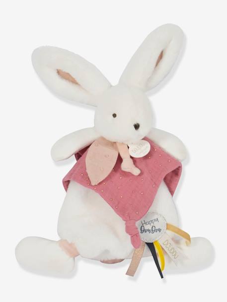 Happy doudou 25cm - DOUDOU ET COMPAGNIE boho rose+pop bleu+wild beige 3 - vertbaudet enfant 