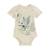 Lot de 2 bodies bébé manches courtes Mini Tribu VERT 2 - vertbaudet enfant 