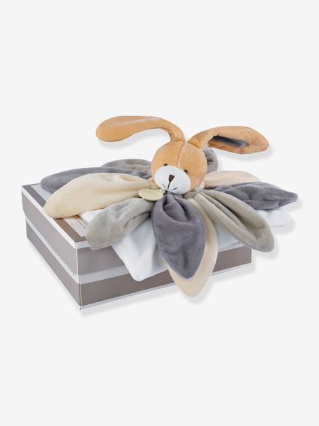 Doudou lapin 28cm Collector - DOUDOU ET COMPAGNIE taupe 1 - vertbaudet enfant 