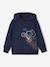 Sweat capuche motif BMX garçon marine 1 - vertbaudet enfant 