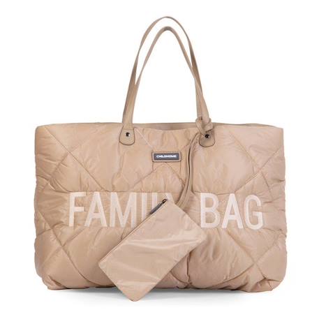 Sac fourre-tout matelassé- Family Bag - Childhome BEIGE 3 - vertbaudet enfant 